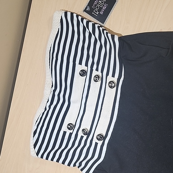 Sailor Style Dress with Pockets - Picture 7 of 13